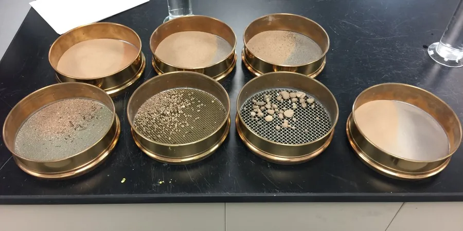 Grain Size Analysis (Sieve + Hydrometer) in Niagara Falls Ontario
